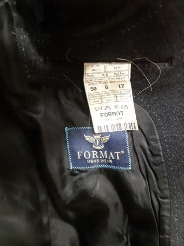 Köynəklər: Palto, L, rəng - Göy — 2