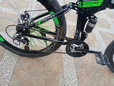 velisoped: Panther dağ velosipedi - Geniş profilli 26" təkərlər, iri protektor – — 10