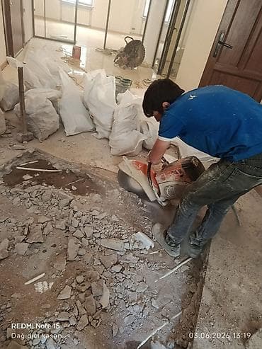Beton kəsmə xidməti - Divar, döşəmə və tavanlarda dəqiq və səliqəli — 8