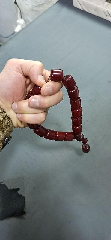 drag 2: Yüksək keyfiyyətli, parlaq görünüşlü OSMANLI BAKALİT təsbehi. Ələ — 6