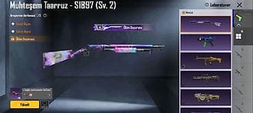 qizil tesbeh: PUBG Mobile hesabı – zəngin kosmetik kolleksiya - Səviyyə: 85; Klan — 9