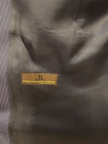 Alfa Romeo: Bogner kişi kostyumu – klassik nazik zolaqlı model 58 ölçü - Brend — 3