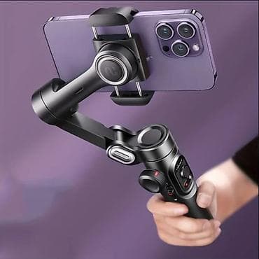 Smartfonlar üçün 3 oxlu əl stabilizatoru (gimbal) - Hamar və sabit