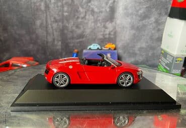 metbex tavan modelleri: Коллекционная модель AUDI R8 V10 Spyder Red 2012 Limited Edition — 19