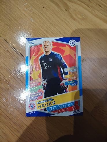 Topps UEFA Champions League ticarət kartı – Manuel Neuer (Bayern lalafo.az -da Topps UEFA Champions League ticarət kartı – Manuel Neuer (Bayern