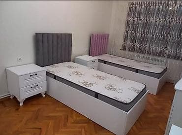 carpayi satilir: Yeni model başlıqla Tək nəfərlik çarpayılar 180Azndən. - Komplekt: 2 — 1