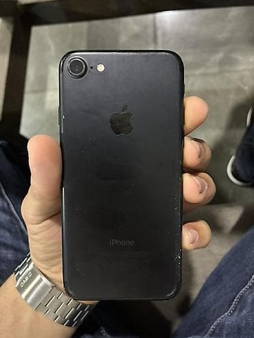 iphone 5 ucuz: IPhone 7, 32 GB, Qara, Barmaq izi — 4
