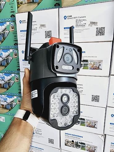 smart 9: 2 kamera Smart WiFi açıq məkan təhlükəsizlik kameraları - Wi‑Fi — 3
