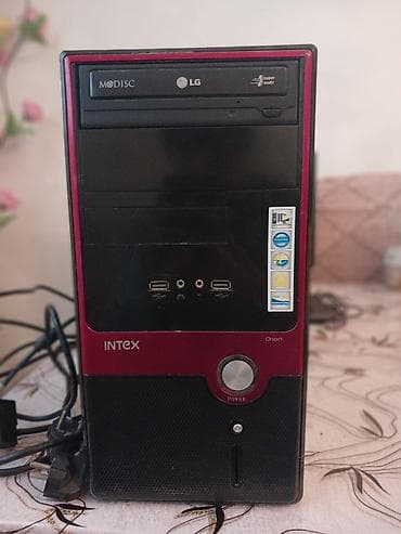 dell notebook: Stolüstü kompüter dəsti Komponentlər: - Sistem bloku: Intex Orion — 4