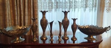 dekor: Vaza dəsti, Metal — 2