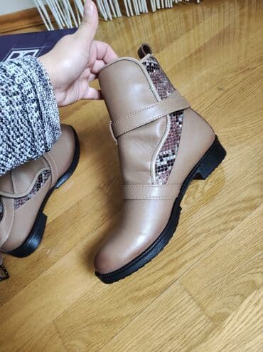 rezin botlar: Ölçü: 39, rəng - Qəhvəyi, Yeni — 5