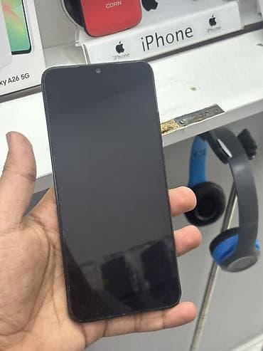 mobil kondisioner: Redmi 12C, 128 GB, rəng - Qara, Barmaq izi — 1