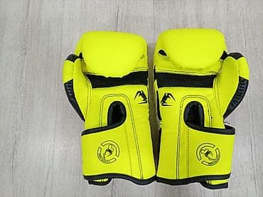 boks elceyi: Venum boks əlcəyi - reng/neon sarı əlcək 1 ay işlənib — 2