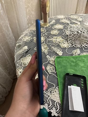 musiqi pleyeri: Huawei Y9 Prime, rəng - Mavi, Barmaq izi — 3