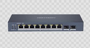 linksys by cisco: DS-3E1610P-SI Hikvision PoE Switch – 8x PoE port + 2x uplink — 1