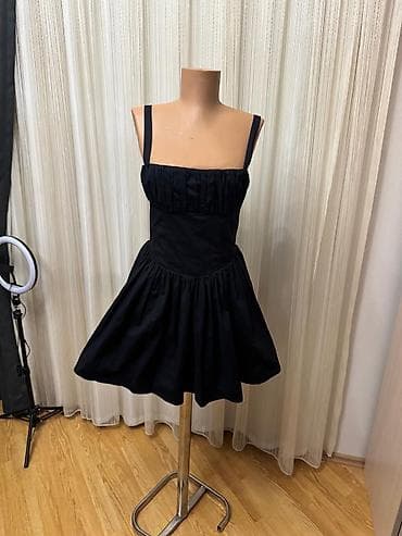 ted baker: Qara mini don Zara Teze Raxmer M - Model: Qısa, A-kəsim ətəkli, incə — 1