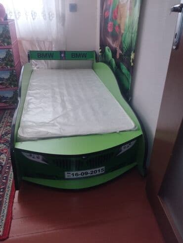 турманиевый матрас: 300ə almışdıq əla vəziyyətdədir . Uşaq üçün maşın formalı çarpayı – — 4
