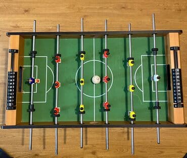 kubik rubik timer: Masaüstü futbol oyunu Masaüstü futbol. Olçüləri 80x6. "İstifadəçinin — 2