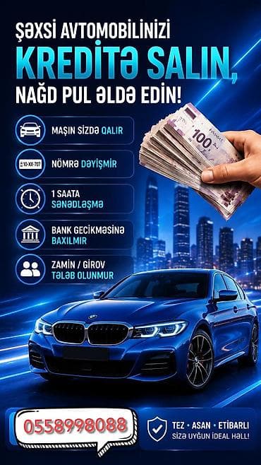 avto karavan: Xüsusi avtomobilinizi girov kimi təqdim etmədən kreditləşdirin və nağd — 1