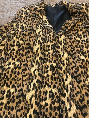 toxunma qadın köynəkləri: Leopar pencek 1 defe geyinilib — 3