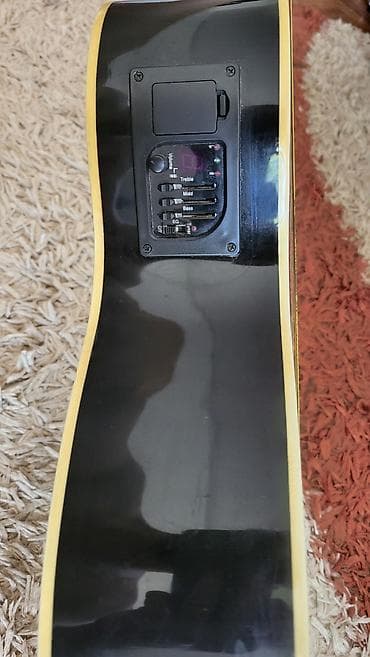 gitara yolana: Elektro akustika Clariss (CAG 100 CE BK) gitara. Cox az istifade — 2