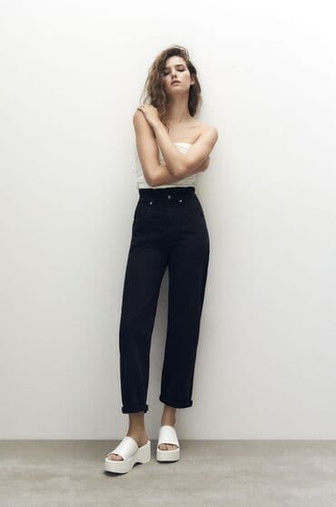 подарки на день святого валентина: Pull&Bear cins 34 ölçü.17 ✅azn. 55 ə alınıb. Beli rezinlidir — 4