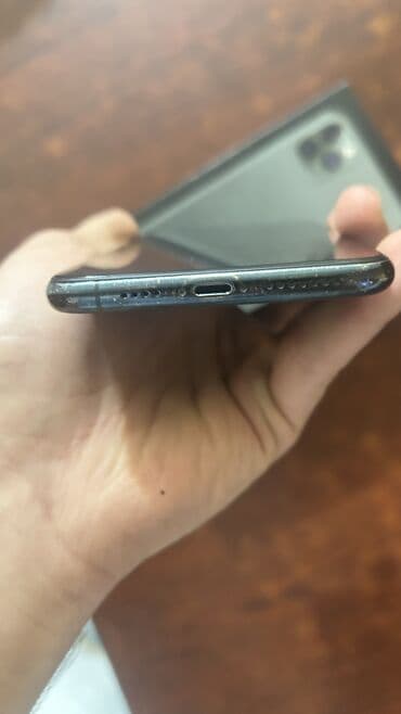 Mobil telefonlar: IPhone 11 Pro Max, 256 GB, Matte Midnight Green, Face ID — 3