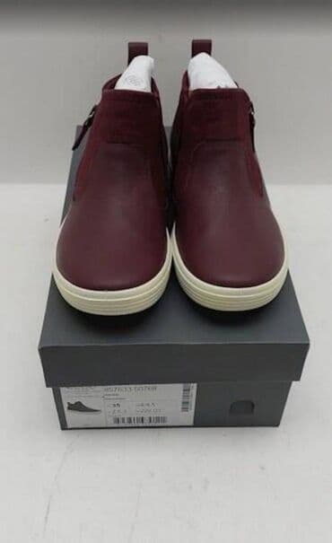 qiz ucun botlar: Ölçü: 35, rəng - Qırmızı, Yeni — 1