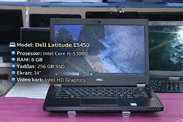 💻 Dell Latitude E5450 – İşlənmiş Ofis və gündəlik istifadə üçün