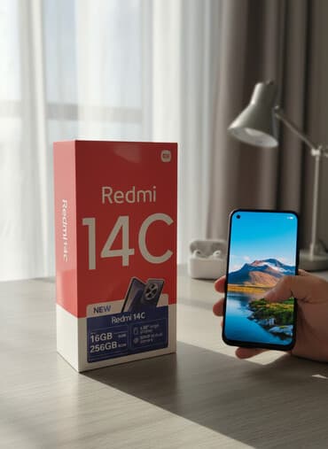 Redmi 14C, 256 GB, rəng - Qara