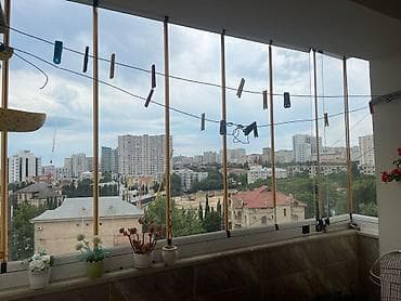 Cam balkon sistemi – ENDİRİM: 250 AZN, təcili satılır. Ölçülər: -