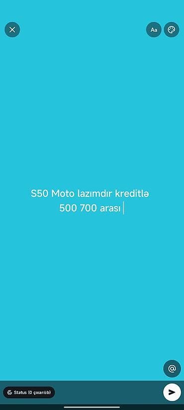 opel omega b: S50 Moto üçün kreditlə alma xidməti axtarılır. Büdcə aralığı: 500–700 — 1