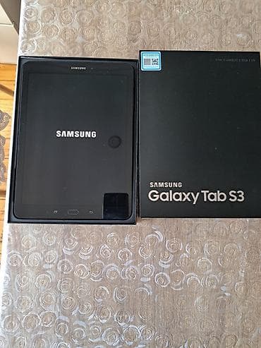 Samsung Galaxy Tab S3 planşet - Ekran: 9.7" Super AMOLED, yüksək