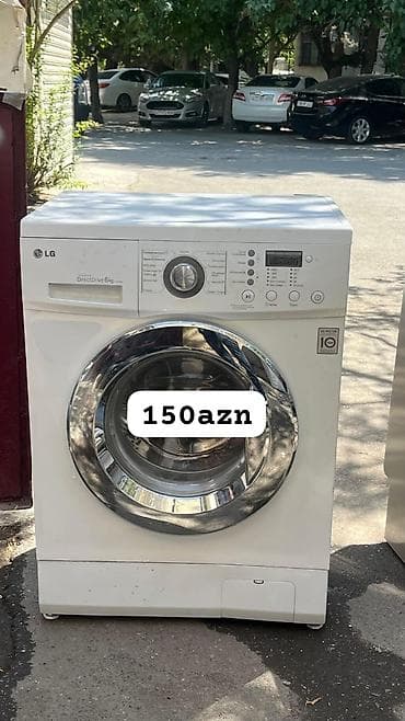 LG paltaryuyan maşın – ön yükləməli, Direct Drive mühərriklə - Yük: 6 lalafo.az -da LG paltaryuyan maşın – ön yükləməli, Direct Drive mühərriklə - Yük: 6