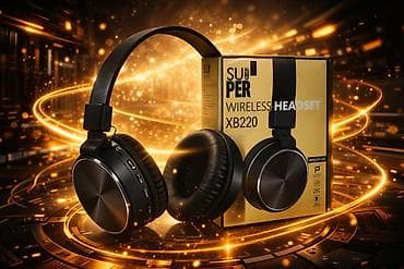 Kateqoriya: Qulaqlıqlar Brend: No Brand Model: XB220 Black – Simsiz