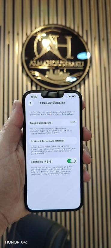 hard disk satisi: IPhone 13, 128 GB, Qara, Zəmanət, Simsiz şarj, Face ID — 2