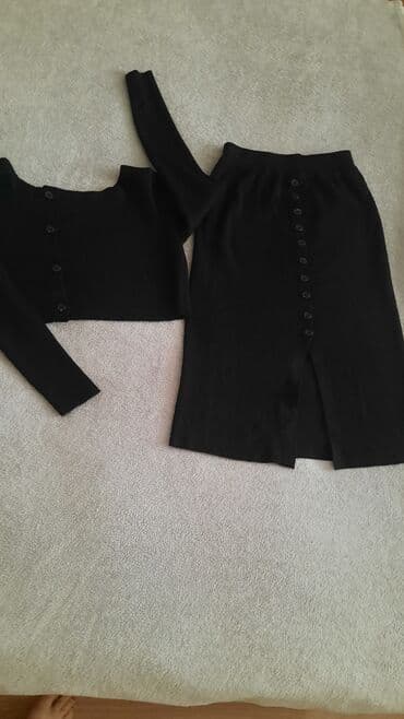 zamşa qadın ətəkləri: Yeni 1 defe geynilib s.m.l — 5