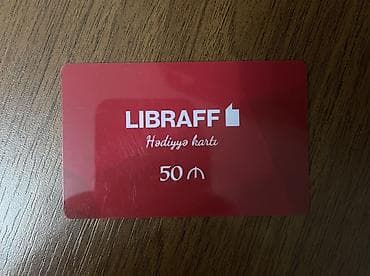 LIBRAFF hədiyyə kartı