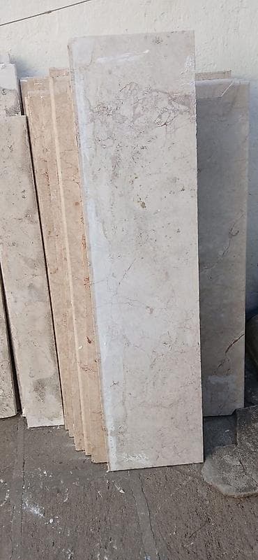 pendir: Mərmər pilləkan taxtaları və üzlük panelləri - Material: təbii mərmər — 1