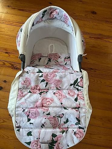 essek arabasi: Uşaq arabası. Lulka və çanta ilə birlikdə. Babyactive firması. Zədəsi — 4
