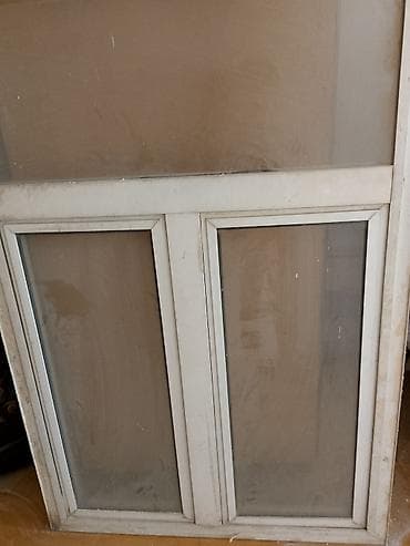 İşlənmiş İkiqat şüşə paketi Plastik pəncərə, Еni: 100 sm, Uzunluğu: 150 sm, Ödənişli quraşdırma — 8