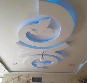 Qapı ustası xidmətləri: Gipsokarton asma tavan və dekorativ tavan işləri - Fərdi — 9
