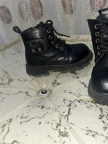 uşaq espadrilya: Rəng - Qara Botinkalar, Ölçü: 30, Uniseks — 3