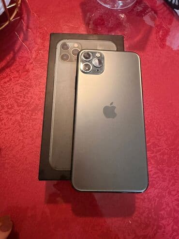 iphpne 11 pro: IPhone 11 Pro, Matte Midnight Green, Face ID — 1