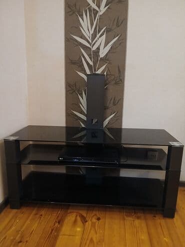 где купить матрицу для телевизора: Прямой ТВ стенд, С полками, Стеклянный — 2