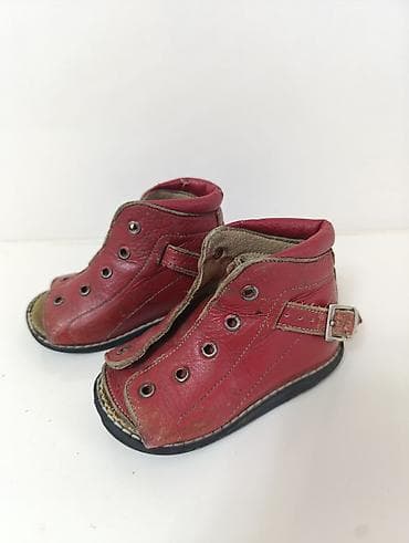 supinatorlu uşaq səndəlləri: Rəng - Qırmızı Ortopedik ayaqqabılar, Ölçü: 20, Uniseks — 4