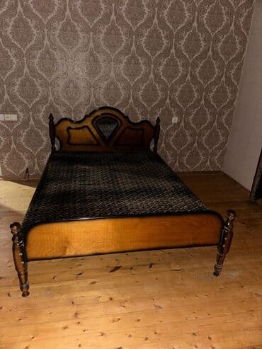 İşlənmiş, İkinəfərlik çarpayı, Bazasız, Matrassız, Siyirməsiz