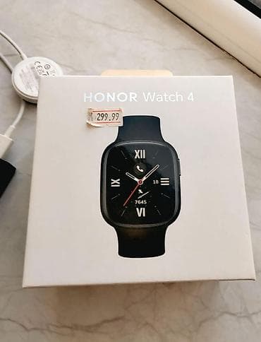 monıtor: Yeni, Smart saat, Honor, Sensor ekran, rəng - Qara — 2