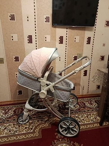 Другие товары для детей: Коляска-люлька несъемная, Пол: Девочка, Возраст: <1 месяца — 7