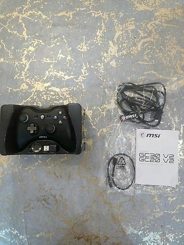 psp ikinci el: 🎮MSI Force GC30 V2 simsiz oyun kontrolleri ‎1 həftə istifadə olunub — 5